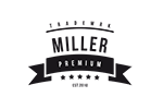 logo Miller BW